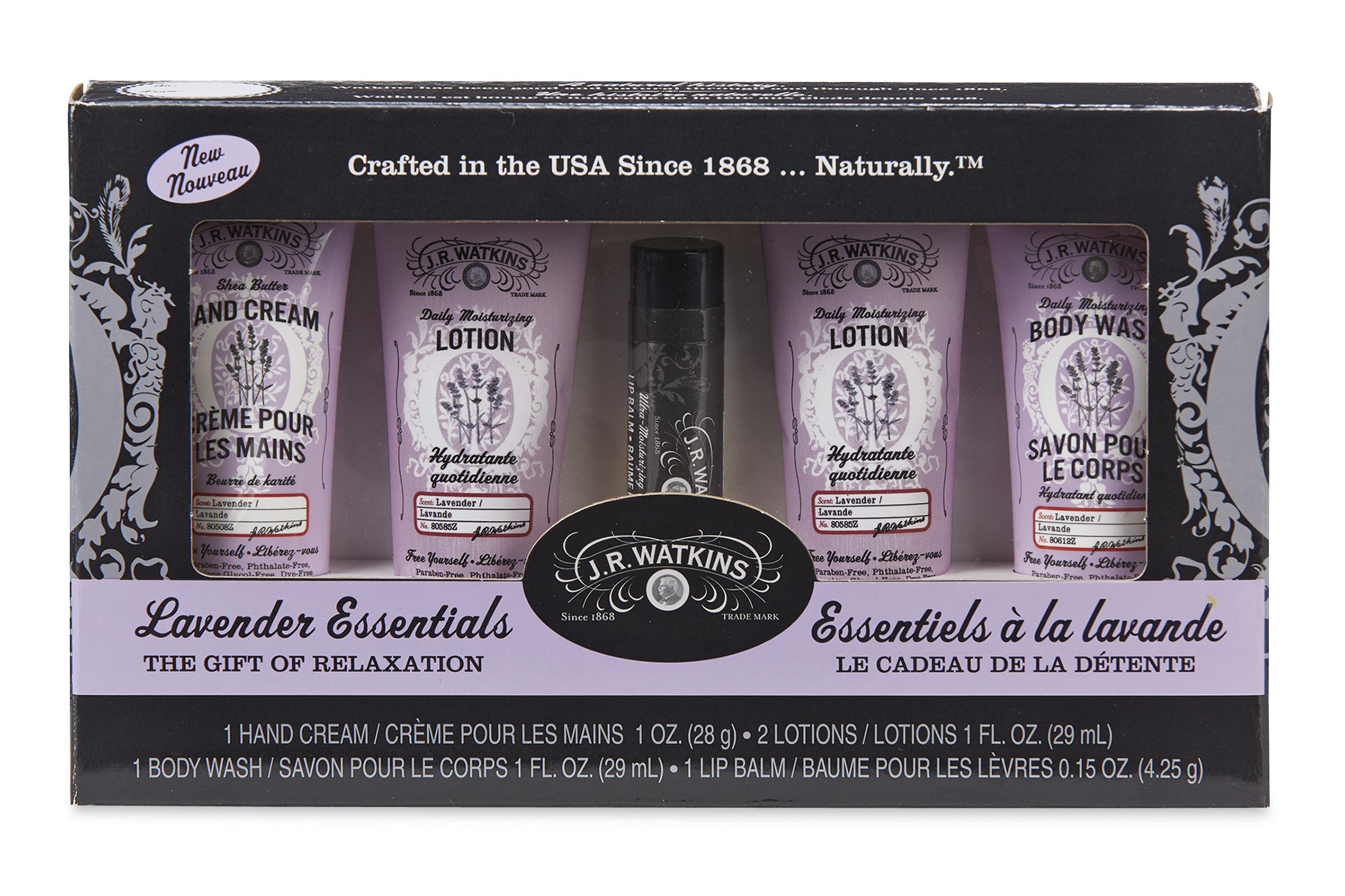 Watkins Lavender Essentials Body Care Travel Kit