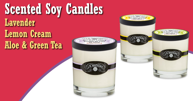 New Natural Soy Scented Candles